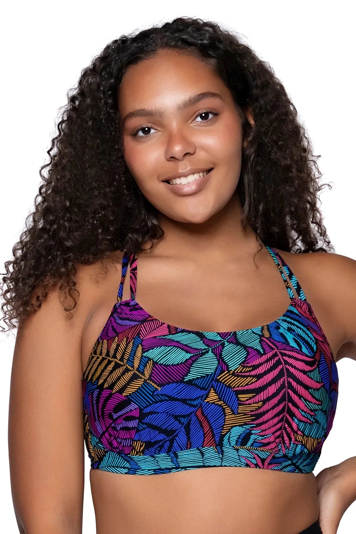 Sunsets Escape "Brands,Swimwear" Sunsets Panama Palms Taylor Bralette