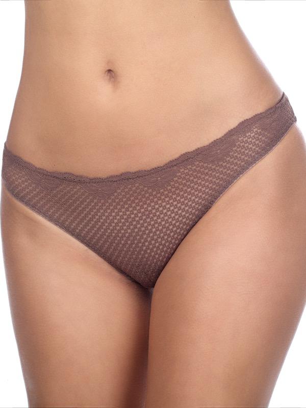 Timpa Bikini Panties S / Chocolate Duet Lace Bikini Panty 630473