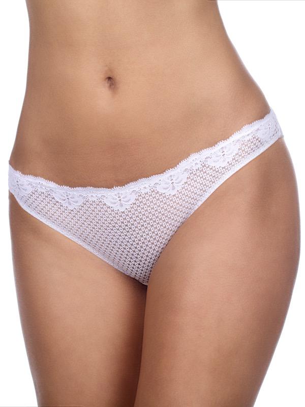 Timpa Bikini Panties S / White Duet Lace Bikini Panty 630473