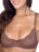 Timpa Bras 32 / A / Chocolate Timpa Duet Lace Underwire Demi Sheer Bra 16449