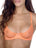 Timpa Bras 32 / A / Nectarine Duet Lace Underwire Demi Bra 16449