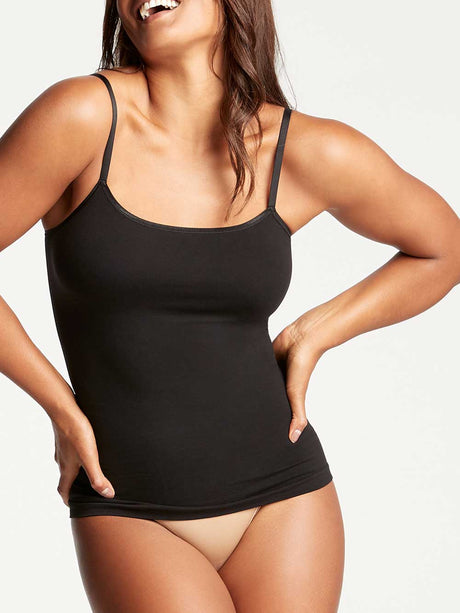 Yummie Camisoles S/M / Black Yummie Seamless Convertible Cami bra Tank Tops